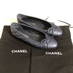 New Chanel ballet flats (never worn, brand new)
